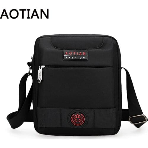 2020 Aotian Men Bag Fashion Crossbody Bags For Men Casual Sling Bag High Quality Nylon Shoulder Bags Oxford Cloth