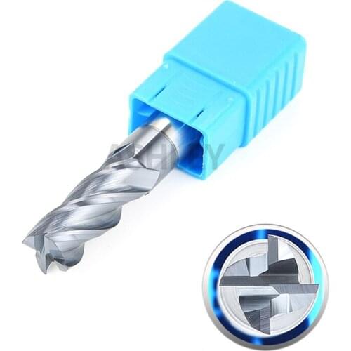 45degree ultra-fine grain high hardness black flat shank Diameter D12-D16tungsten alloy CNC machining center CNC milling cutteer