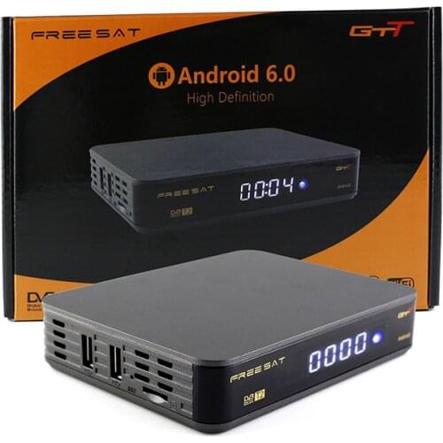 Android box GTT supports android + DVB T/T2/C function