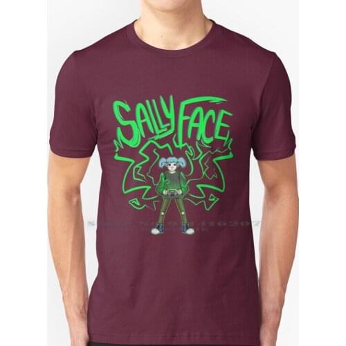 Sallyface Super Gearboy Graphic T Shirt 100% Pure Cotton Sally Face Sally Fisher Gearboy Video Games Super Gearboy Sal Fisher
