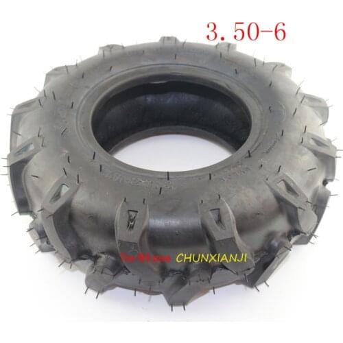 Good quality 3.50-6 thickening vacuum tyre mobility scooter tire include Quad Lawn Mowe Garden Tractor rotary cultivator