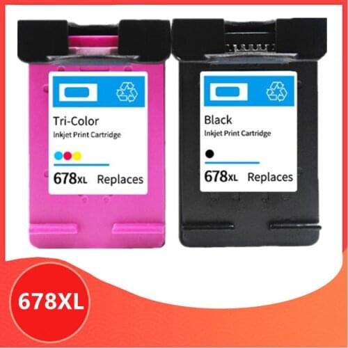 678 Ink Cartridge for HP 678 XL Ink Cartridge for 678XL for hp678 Deskjet 2515 3515 1018 1518 2548 3548 4518 2648 Printer