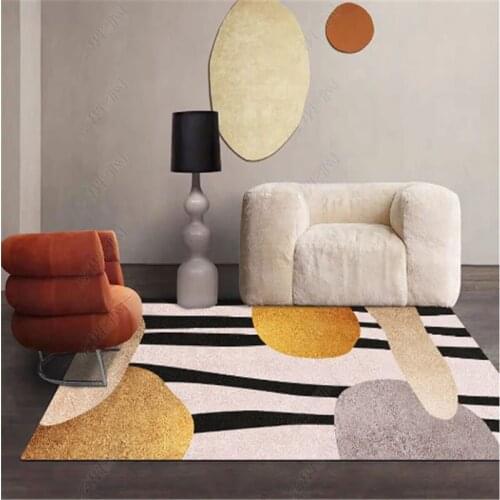 Nodic Stripe Carpets Rug for Bedroom Living Room Modern Kichen Home Decoration Floor Mats Soft Big Area Rugs Non-slip Parlor Mat