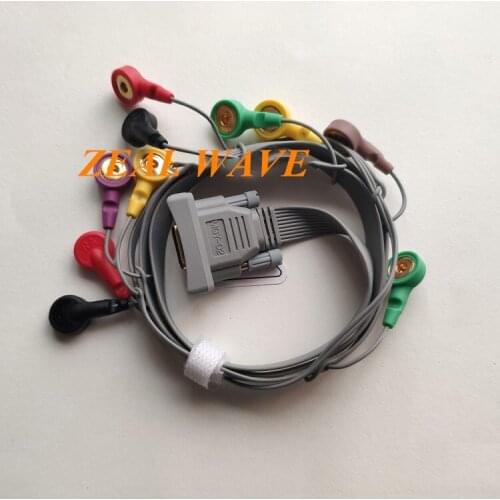 Original Meggor Holter Holter Cable 12-lead Meggol Holter Recording Box ECG Lead Cable