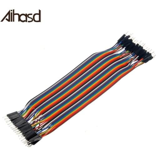 40PCS 30CM Row Male to Male Dupont Cable 40P 1P-1P Jumper Wire For Arduino