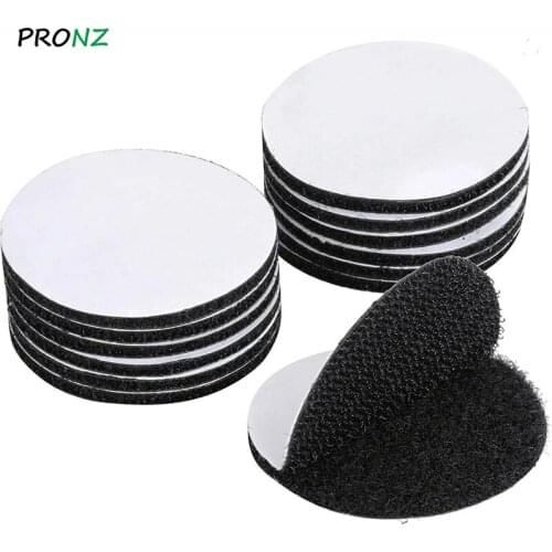 5-50Pairs 60mm Self Adhesive Fastener Dots Sticker Velcro Adhesive Tape Antiskid Sticker For Bed Sheet Sofa Mat Carpet Anti Slip