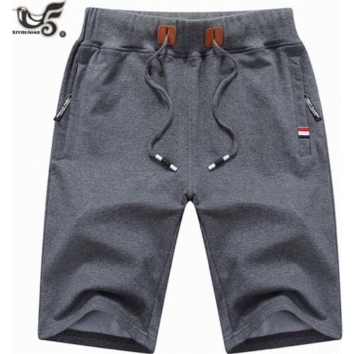 New Mens Shorts Summer Mens Beach Shorts Cotton Casual outwear sports gym joggers running Male Shorts homme Brand Clothing