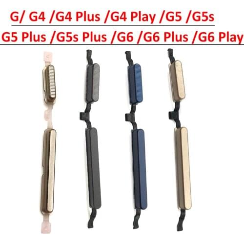 For Moto G4 Play G6 Play G4 /G4 Plus G5 G5S G6 /G6 Plus G5 Plus G5S Plus Side Keys Power and Volume Buttons Replacement