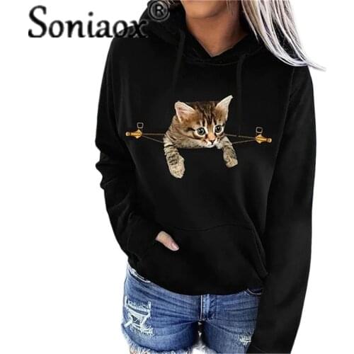 Soniaox Kangaroo Sweatshirts For Women China