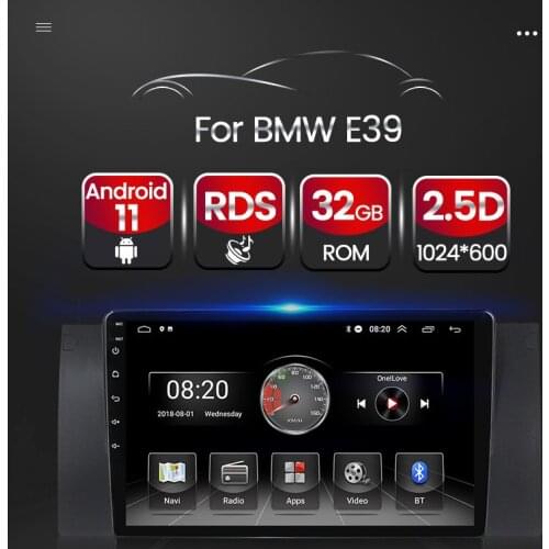 TomoStrong 2.5D Auto Radio DVR For BMW E39 X5 E53 M5 Android 11 Carplay Car Video Player Multimedia GPS Navigation Camera Stereo