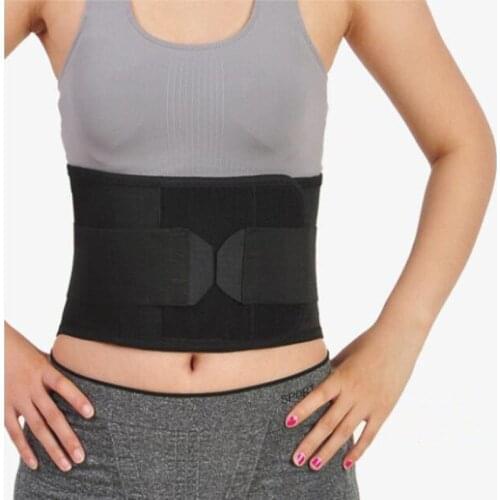 Weimostar Waist Support Aluminum Belt Breathable elastic fabric Lumbar Support Adjustable Exercise fitness belt molle belt