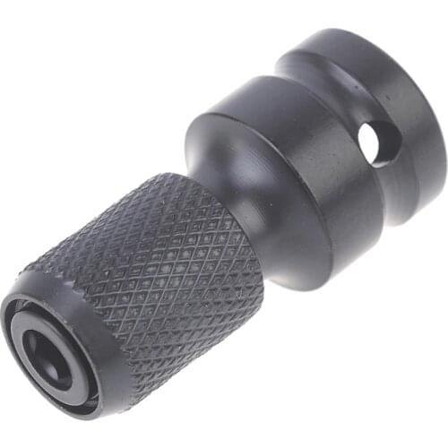 1/2 Inch Square To 1/4 Inch Hex Ratchet Socket Wrench Socket Adapter Spanner Set Drive Converter Impact Tool Lengte 50mm