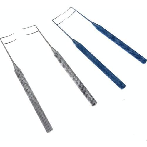 2pcs/SET 65mm Trabeculotome Set Ophthalmic Pet Surgical Instruments veterinary
