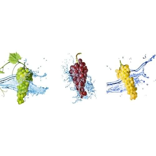 3 Panels Three-color grape Painting Canvas Wall Art Picture Home Decoration Living Room Canvas Print Modern Painting unframed