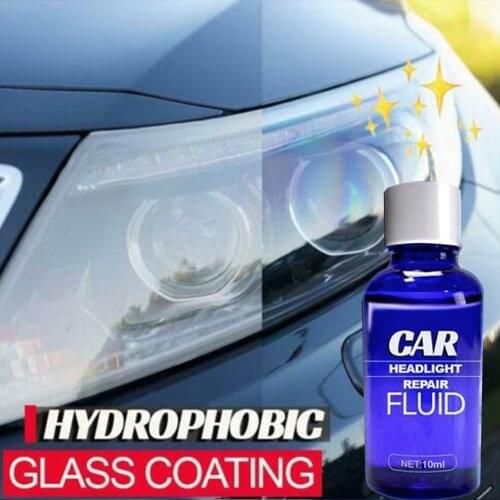 30ml Liquid Polymer Headlight Car Headlight Polishing Repair Fluid Repairing Cleaning Fluid Refurbishment Repair Tool Deter Y0X0