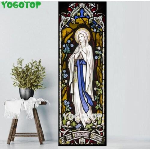 DIY Diamond Painting Religious Virgin Mary Mosaic Craft Needlework Full Diamond 5d Embroidery Rhinestone Home Decor large YY4804