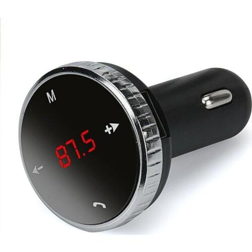 Wireless Bluetooth Lcd Mp3 Player Car Kit Sd Usb Fm Transmitter Modulator Cargador MP3 bluetooth de a bordo