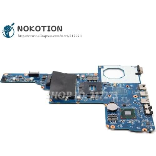 NOKOTION Laptop Motherboard For HP CQ45 2000 450 Main Board 685107-001 685107-501 J8F DDR3 Full tested