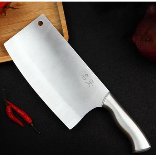Kitchen Knife Stainless Steel Meat Chopping Cleaver Slicing Vegetables Cooking Tools