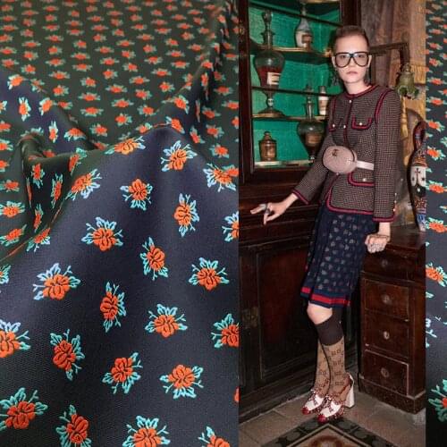 160cm width high end flower Jacquard Brocade Fabric, jacquard dress fabric upholstery furniture fabric bag tent sewing material