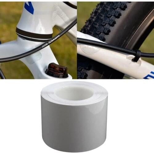 Bike Bicycle 1M Bike Bicycle Frame Protection Clear Tape Protector Clear Wear Transparent Tape Film Tools