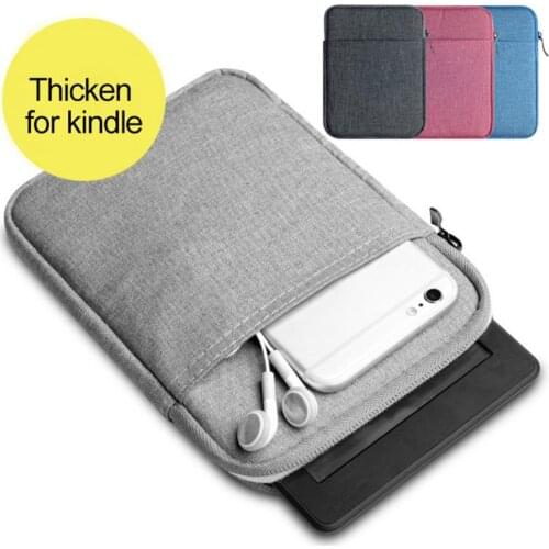 6" inch E-Reader Zipper Protective Bag Case Cover for Kindle 499 558 Paperwhite Voyage