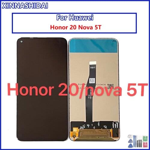 For Huawei Honor 20 Pro / Honor 20S LCD Display Touch Screen Digitizer Assembly Replacement For Huawei Honor 20 / For Nova 5T