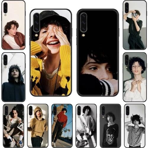 Finn Wolfhard Phone case For Samsung Galaxy A 3 5 8 9 10 20 30 40 50 70 E S Plus 2016 2017 2018 2019 black luxury hoesjes
