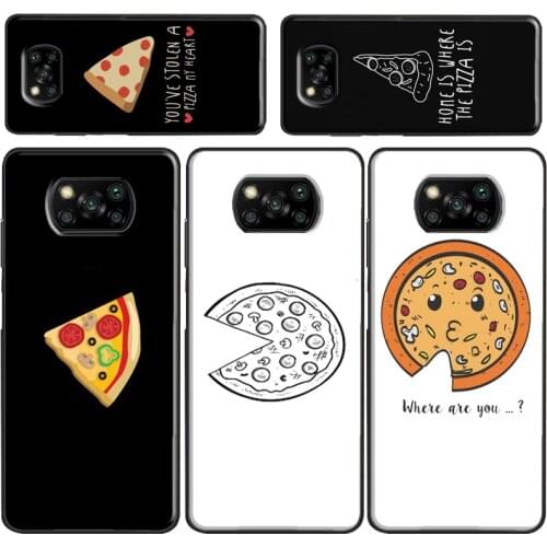 Pizza Best Friends BFF Case For POCO F3 F1 F2 M3 X3 Pro Cover For Xiaomi Mi 11 Lite Ultra Mi 10T Pro 9 10 Lite