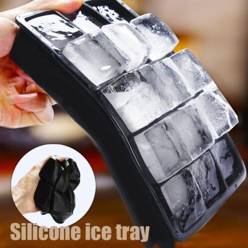 15 cells Ice Cube Trays Molds Easy-Release Square Shape Silicone Ice Cube Maker Form For Ice Candy Cake Pudding Chocolate Molds