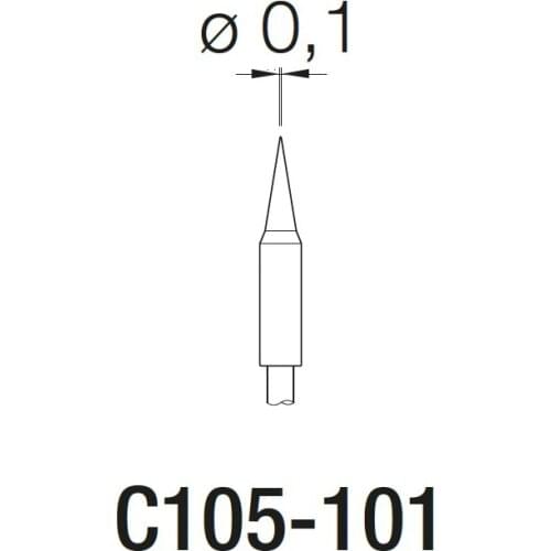 JBC C105-101 C105-103 C105-106 C105-107 C105-126 Soldering tip for NASE-2B soldering station