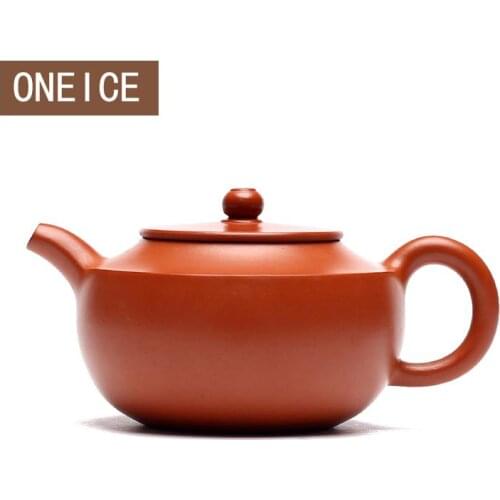 Chinese Yixing Teaware Teapots Kungfu Hand Made Great Beauties Pot Zhu Mud Tea Set Teapots Author Shan Fang 230ml