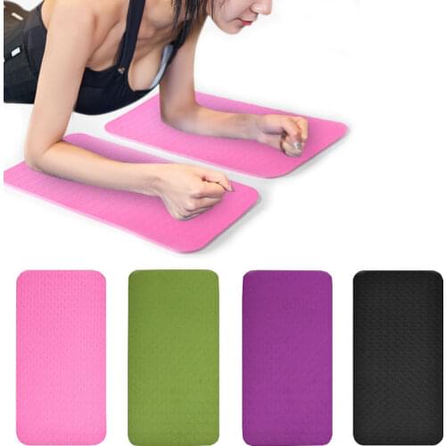 TPE Yoga Mat Thicken Knee Elbow Protect Environmental Support Pad 400*200*6mm Non Slip For Beginner Exercise Fitness Gym Mats