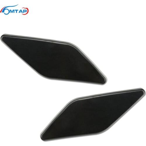 MTAP Headlight Washer Cover Trim Cap Unpainted For Nissan For J32 Teana XV For Altima 2008-2012 Head Lamp Spray Jet Case