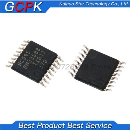 10pcs 74HC595PW TSSOP-16 74HC595 TSSOP16 HC595PW TSSOP SN74HC595PWR SMD new and original IC