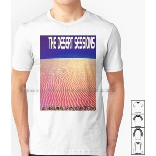 Desert Sessions Tour Poster T Shirt 100% Cotton The Desert Sessions Desert Sessions Desert Sessions Volume 1 The Desert