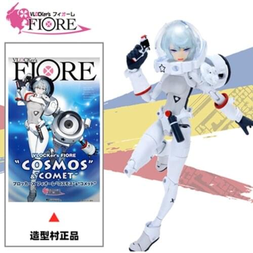 Assembling VOLKS aerospace industry type cosmic comet cosmic machine girl assembly model