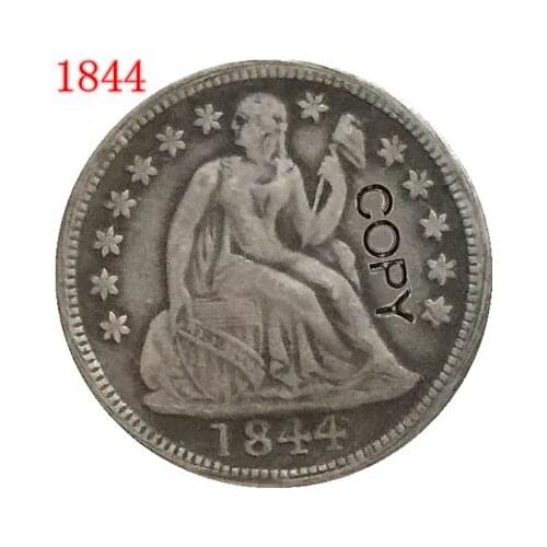 USA 1844 Seated Liberty Dime COPY COINS