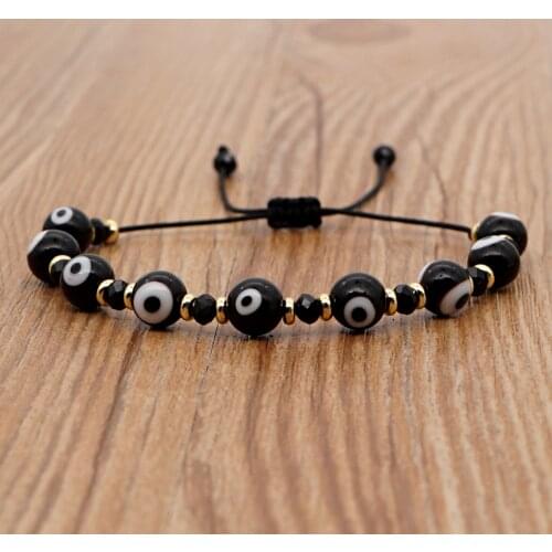 Go2boho Turkish Evil Eye 2021 Beads Bracelets Bracelet For Women Jewellery Boyfriend Gift Trendy Boho Jewelry Pulsera Bring Luck