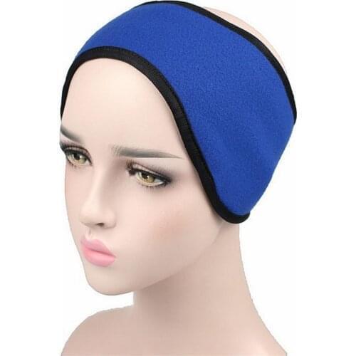 100pcs Winter Stirnband Polar Fleece Wolle Bandana Warme Haarband Winter Headwear