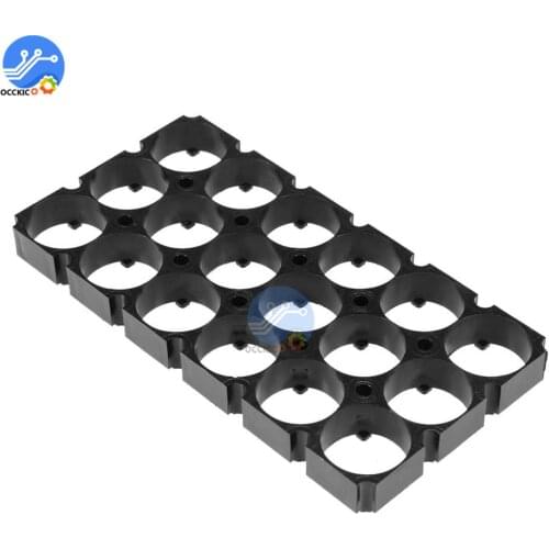 2Pcs 3x6 18650 battery holder 18650 li-ion Cell Spacer power bank organizer Case diy Storage Box