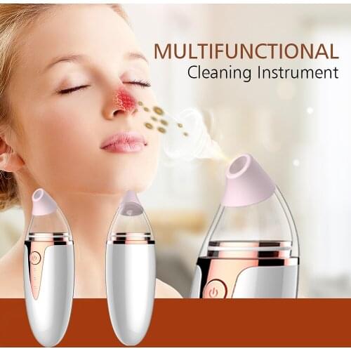 Pore Cleaner Blackhead Remover Vacuum Dot Machine Skin Pore Suction Blackhead Remover Extractor Nose Cleansing Face Acne Clean