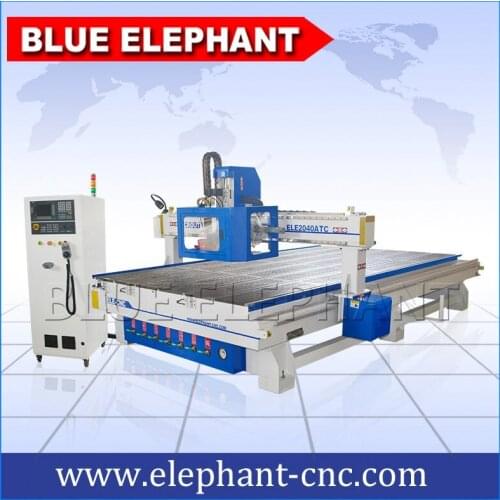 Carousel Type Auto Tool Change CNC Router/ 2000X4000mm Big ATC Wood CNC Machine
