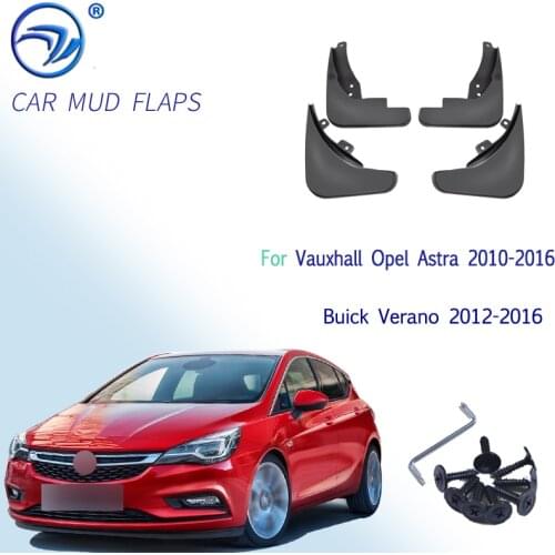 Mudflaps Splash For Vauxhall Opel Astra J Buick Verano 2010-2016 Guards Mud Flap Mudguards 2010 2011 2012 2013 2014 2015