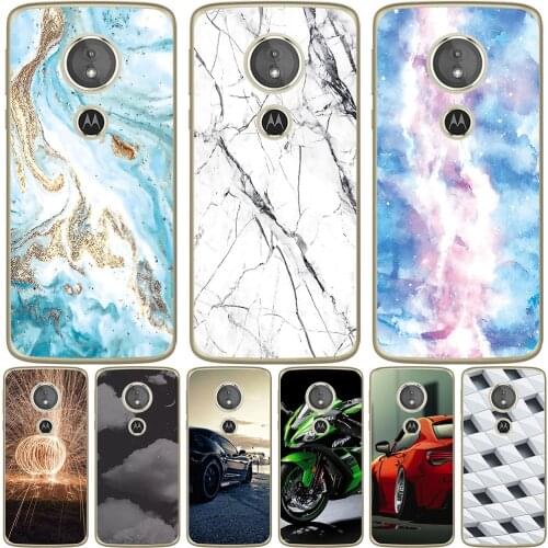 Phone Bags & Cases For Motorola Moto E4 E4 Plus E5 E5 Play E5 Plus Case Cover Fashion marble Inkjet Painted Shell Bag