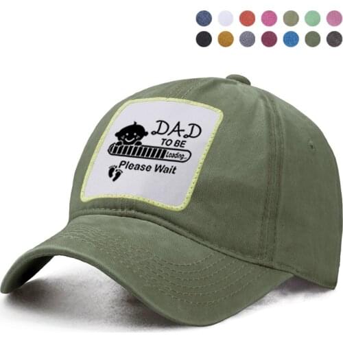 Baby Expecting To Be Dad Baseball Cap Woman Man Visor Hat Daddy Trucker Solid Snapback Casquette Low Profile Caps Boinas Hats