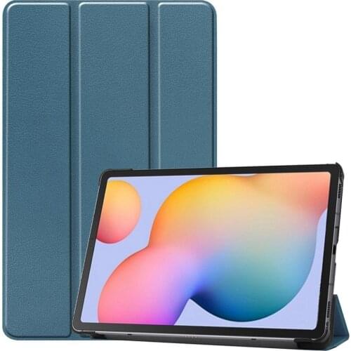 For Samsung Tab S6 Lite SM P610 P615 2020 Release Smart Trifold Tablet Case For Galaxy Tab S6 Lite 10.4 Tablet case +film Pen