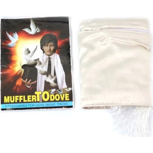 Muffler To Dove Necessary For Dove Magic Tricks Scarf Magic Props Gimmick Illusions Magic Trick Accessories Stage Professional