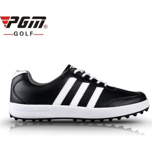 Golf shoes men women golfschuhe waterproof leather zapatos de golf para hombre chaussure spiker golfschoenen