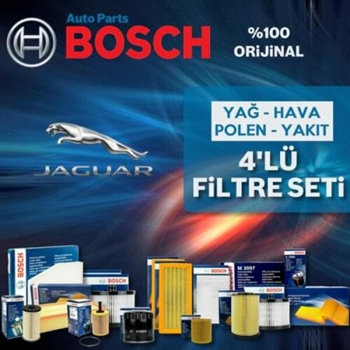 For Jaguar X-type 2.0 D Bosch Filter Care Set 2004-2009